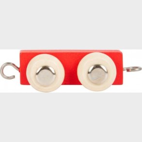 Navnetog I Tr� - Vogn - R�d Farve