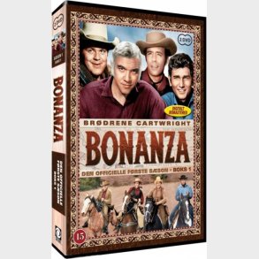 Bonanza - Sson 1 Boks 1 - DVD - Tv-serie