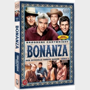 Bonanza - Sson 1 Boks 3 - DVD - Tv-serie