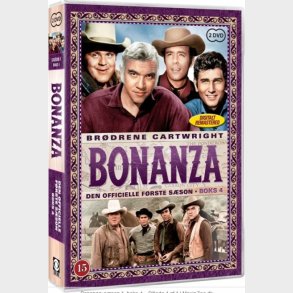 Bonanza - Sson 1 Boks 4 - DVD - Tv-serie