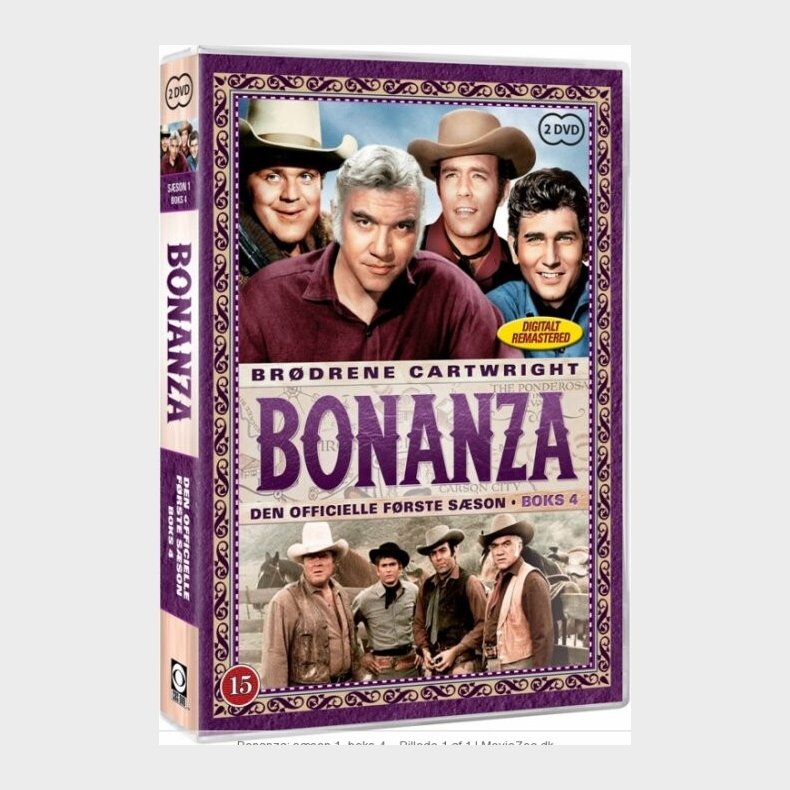 Bonanza - Sson 1 Boks 4 - DVD - Tv-serie