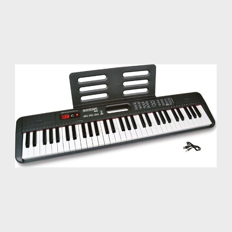Bontempi - Keyboard Til Brn - 100 Lyde - 100 Rytmer - 61 Taster
