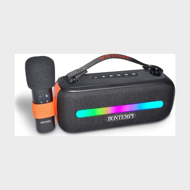 Bontempi - Trdls Hjtaler M/trdls Mikrofon&lyseffekter