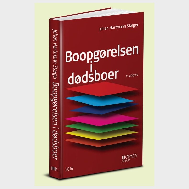 Boopg�relsen I D�dsboer - Johan Hartmann St�ger - Bog