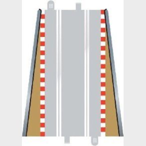 Scalextric - Borders And Barriers S�t Til C8205 - Lead In + Out - 2 Dele - C8233