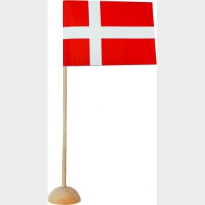 Bordflag I Tr� Og Papir - 4 Stk - H15 Cm - Scanseason