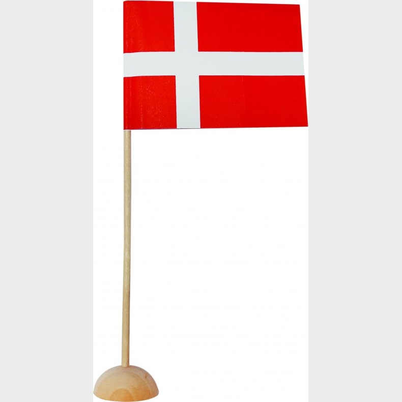 Bordflag I Tr� Og Papir - 4 Stk - H15 Cm - Scanseason