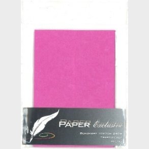 Bordkort - Blanke - Cerise Tekstureret - 10x7 Cm - 10 Stk.