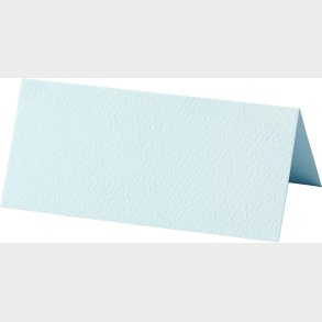 Bordkort - Lysebl - 9x4 Cm - 20 Stk