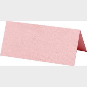 Bordkort - Lyserd - 9x4 Cm - 20 Stk