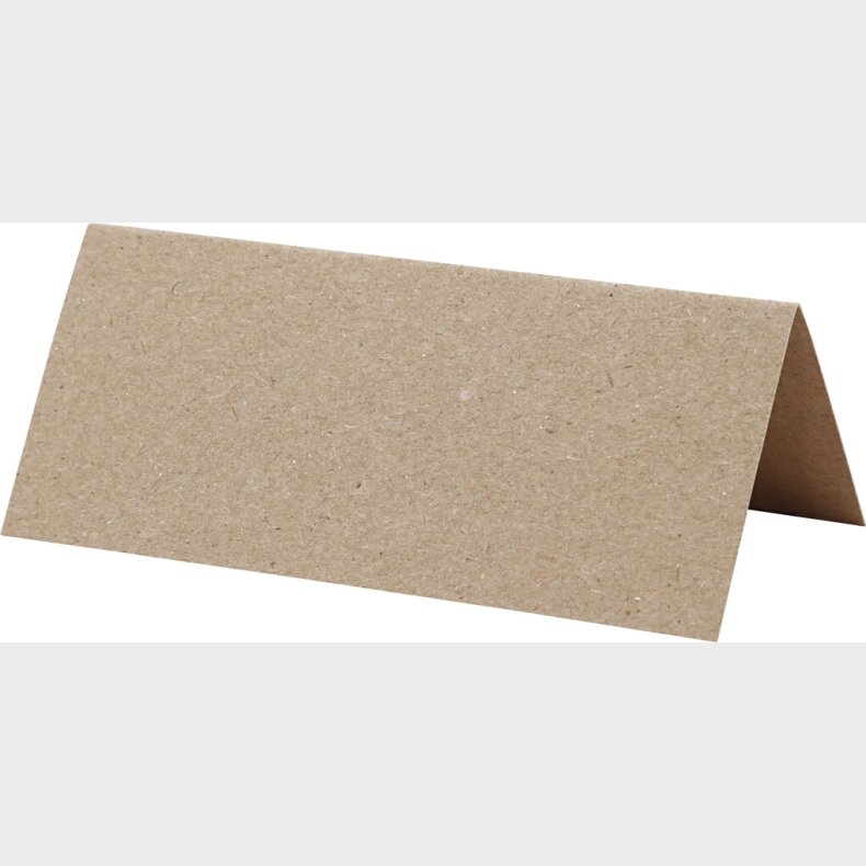 Bordkort - Natur - 9x4 Cm - 20 Stk