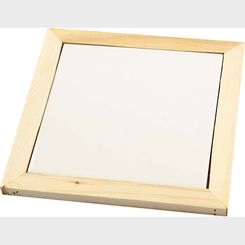 Bordskner Med Trramme - Str. 15x15 Cm - 1 Stk.