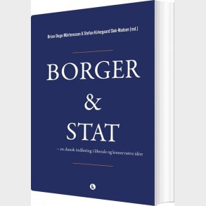 Borger & Stat - Brian Degn M�rtensson - Bog