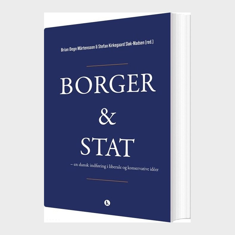 Borger & Stat - Brian Degn M�rtensson - Bog