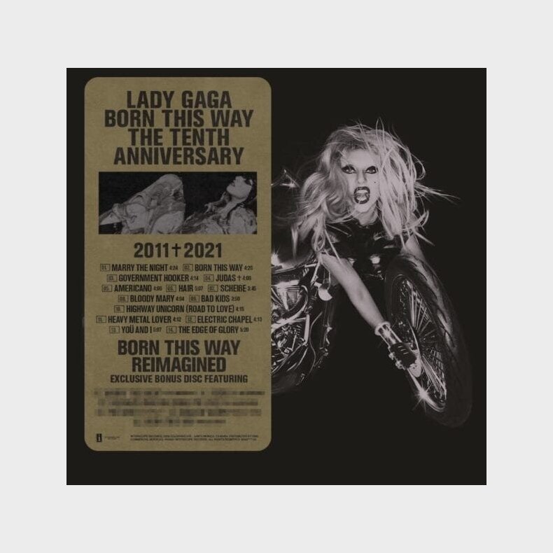 Lady Gaga - Born This Way - The Tenth Anniversay - CD