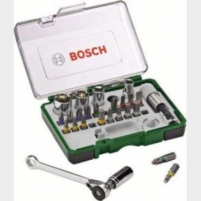 Bosch Bitss�t Og Mini Topn�gles�t - 27 Dele