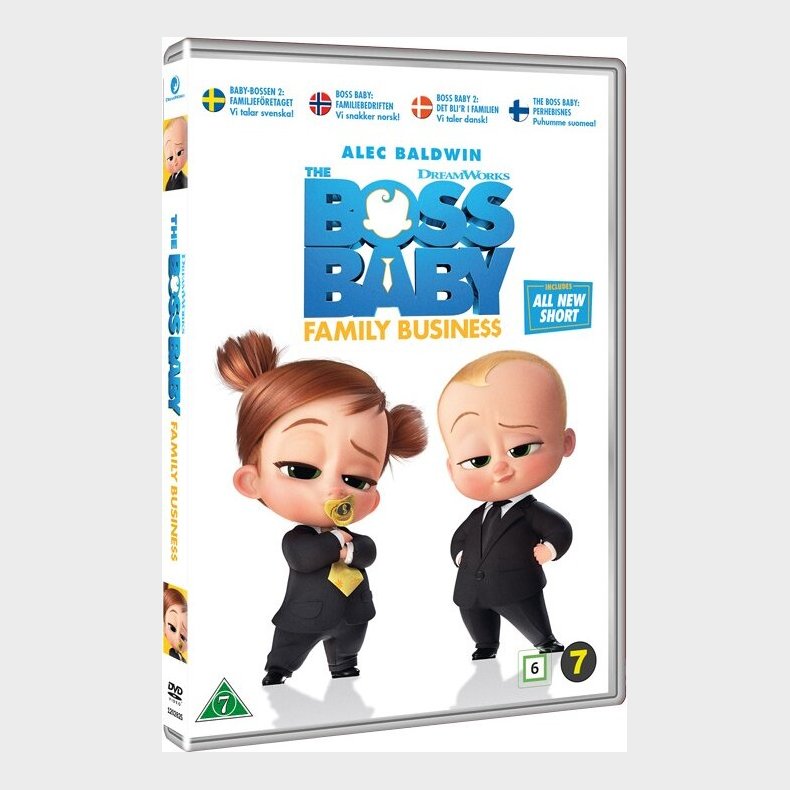 Boss Baby 2 - Det Bli'r I Familien - DVD - Film