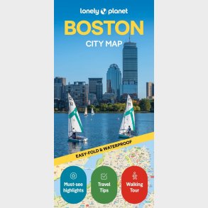 Boston City Map, Lonely Planet - English book