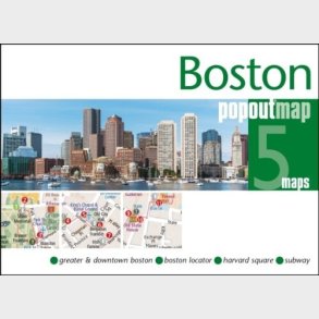 Boston Popout Maps - Popout Map - English Book