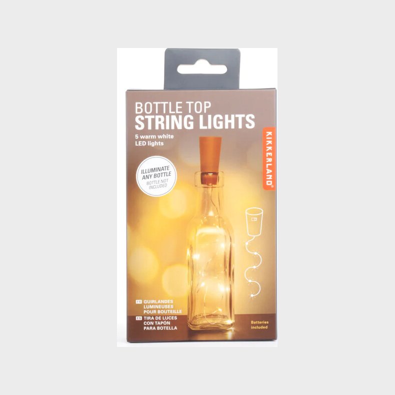 Lysk�de Til Flaske - Led - Kikkerland - 26 Cm