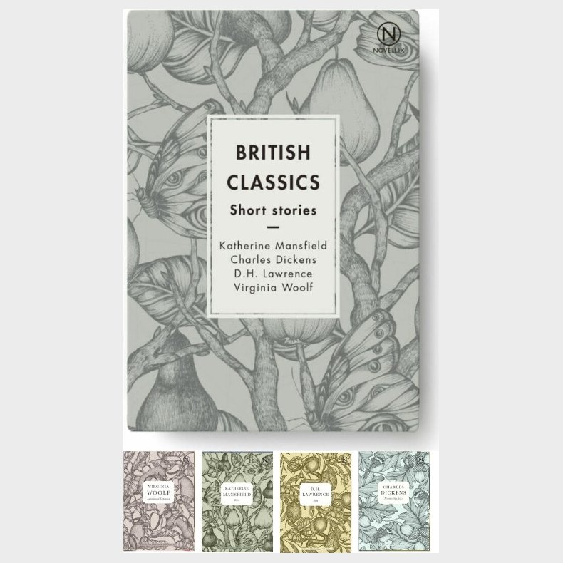 Box With Four British Classics - Charles Dickens - English Book