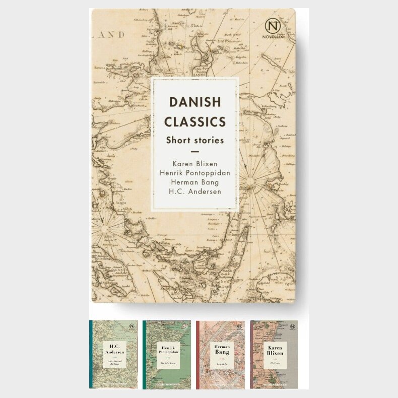 Box With Four Danish Classics - Karen Blixen - English Book