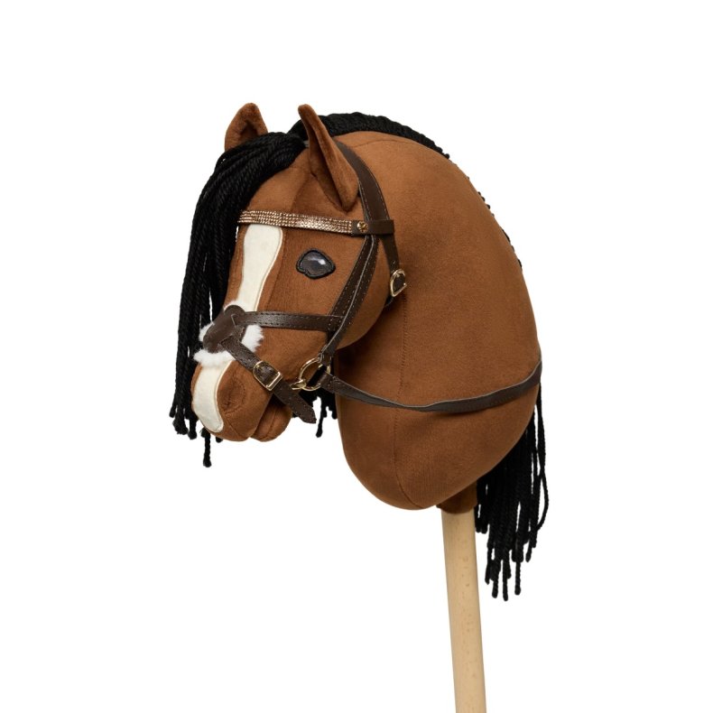 Cheval Roi | Cheval Roi tilbehr - Trense, krydsnsebnd, brun