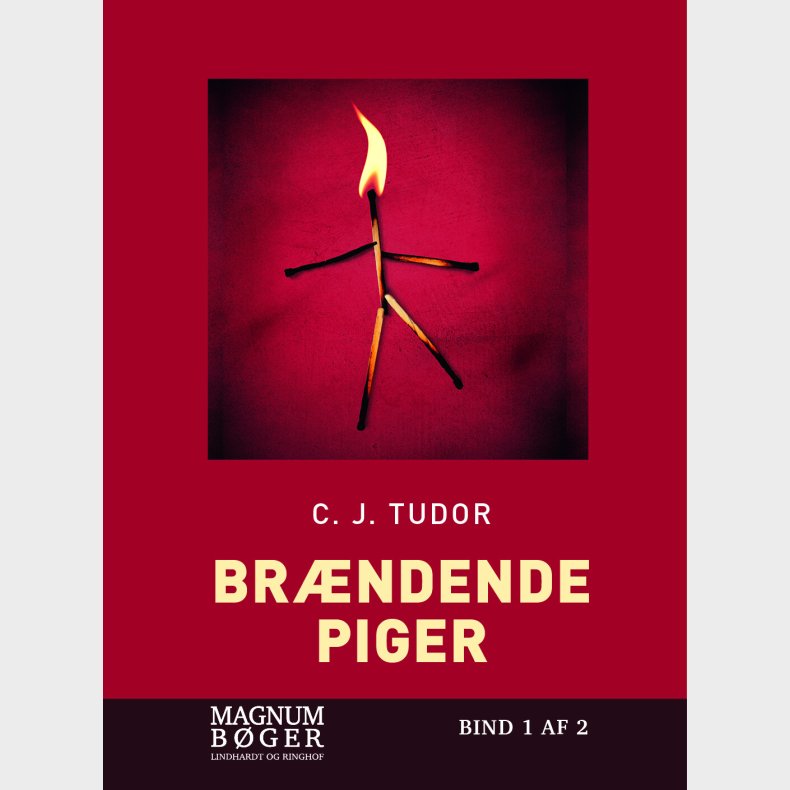 Br�ndende Piger (storskrift) - C. J. Tudor - Bog