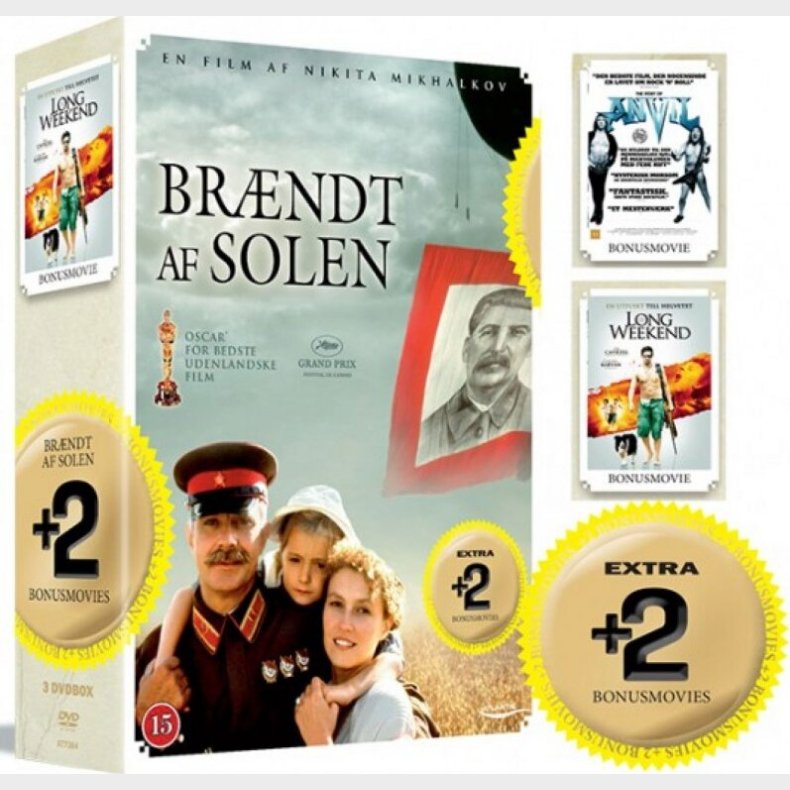 Anvil // Brndt Af Solen // Long Weekend - DVD - Film