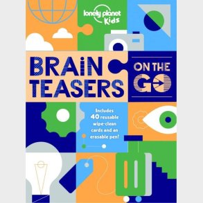Brain Teasers On The Go - Lonely Planet Kids - English book