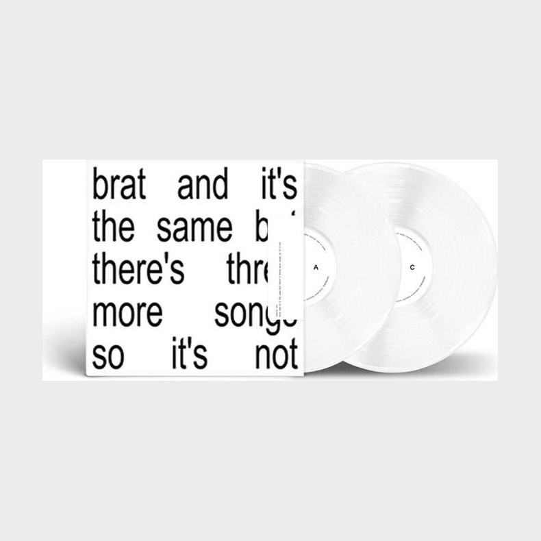 Charli Xcx - Brat And It's The Same But There's Three More Songs So It's Not - Vinyl Lp