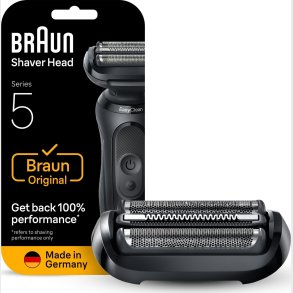 Braun - Series 6 Elektrisk Barbermaskine Originalt Reservehoved, 64b - Black