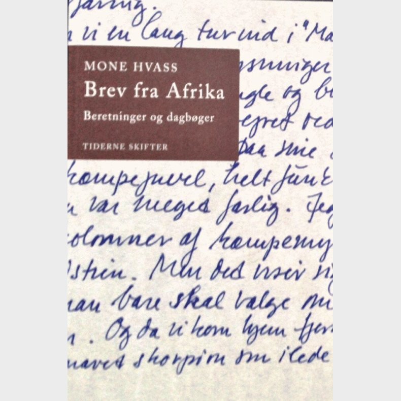 Brev Fra Afrika - Mone Hvass - Bog