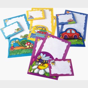 Brevpapir Brnemotiv 10 Ark + 8 Konv - Rheita