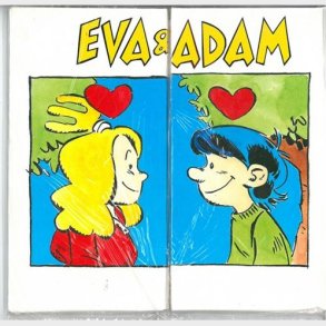 Brevpapir St Til Brn - Eva & Adam