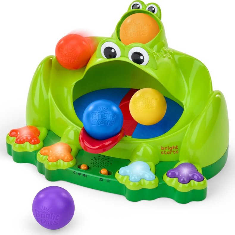 Bright Starts - Poppin' Ball Frog Boldspil - (bs-17159)