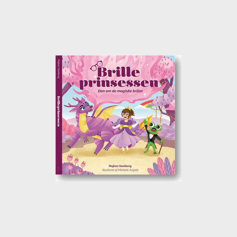 Brilleprinsessen - Den Om De Magiske Briller - Majken Soelberg - Bog