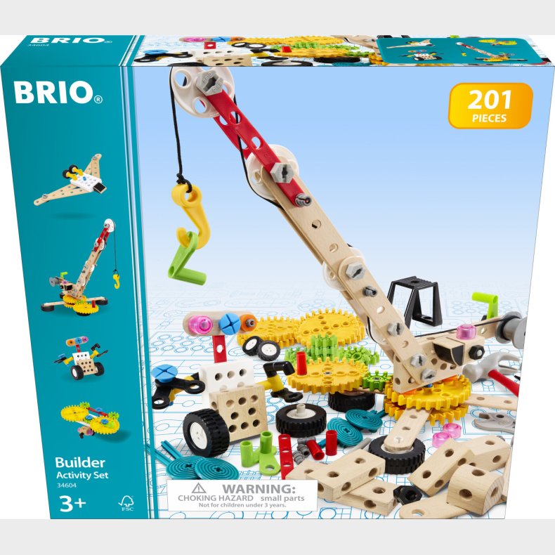 Brio Builder - Aktivitetss�t - 201 Dele