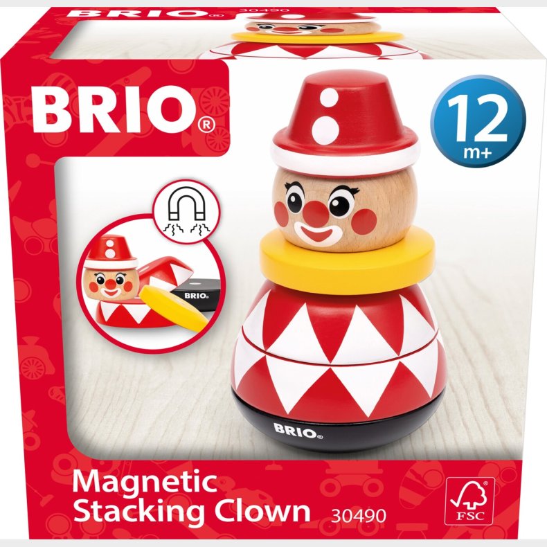 Brio - Magnetisk Stableklovn