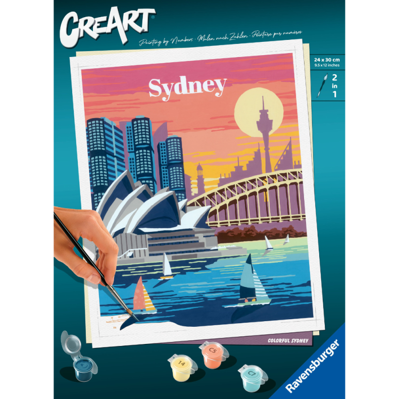 Ravensburger | CreArt Paint by Numbers - Sydney