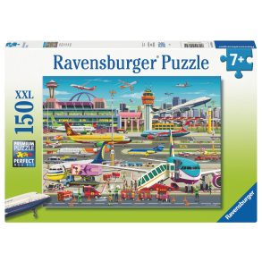 Ravensburger | Gulvpuslespil m. 150 brikker - I lufthavnen