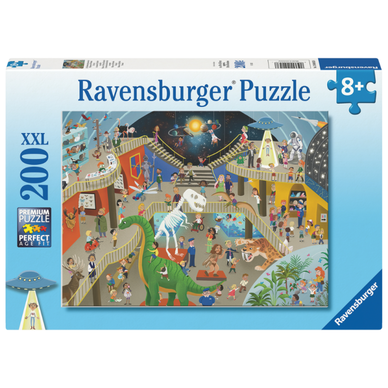 Ravensburger | Gulvpuslespil m. 200 brk. - Naturhistorisk museum