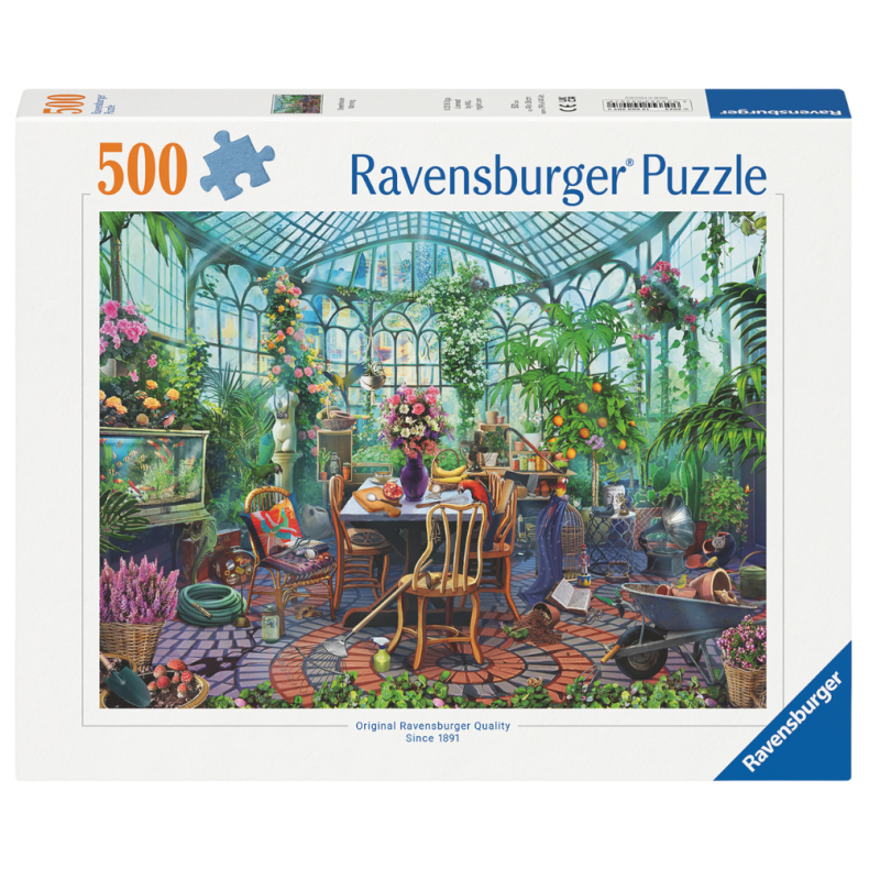 Ravensburger | Puslespil med 500 brk. - Morgen i orangeriet