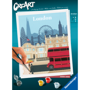 Ravensburger | CreArt Paint by Numbers - London