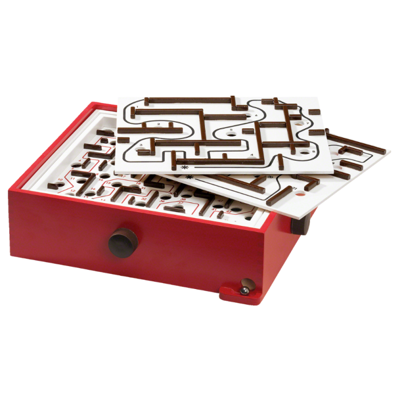 BRIO | Labyrintspil med vippeplade - Rd