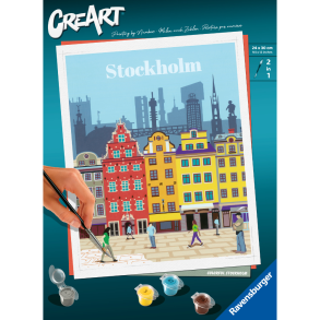 Ravensburger | CreArt Paint by Numbers - Stockholm