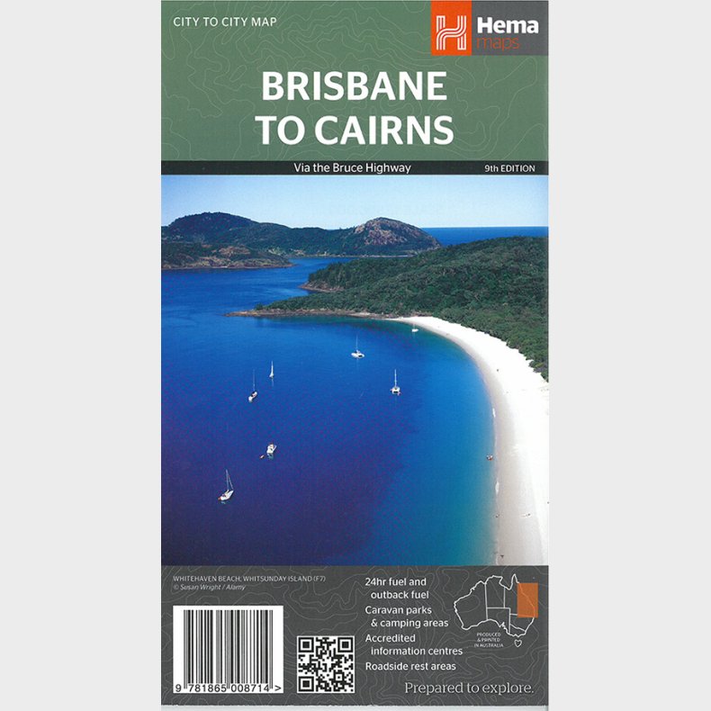 Brisbane To Cairns - English book