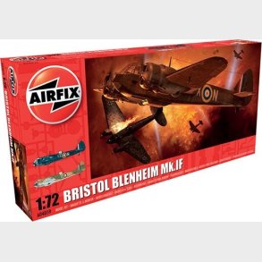 Airfix - Bristol Blenheim Mk.if Modelfly Byggest - 1:72 - A04059