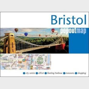 Bristol Popout Maps - Popout Map - English Book