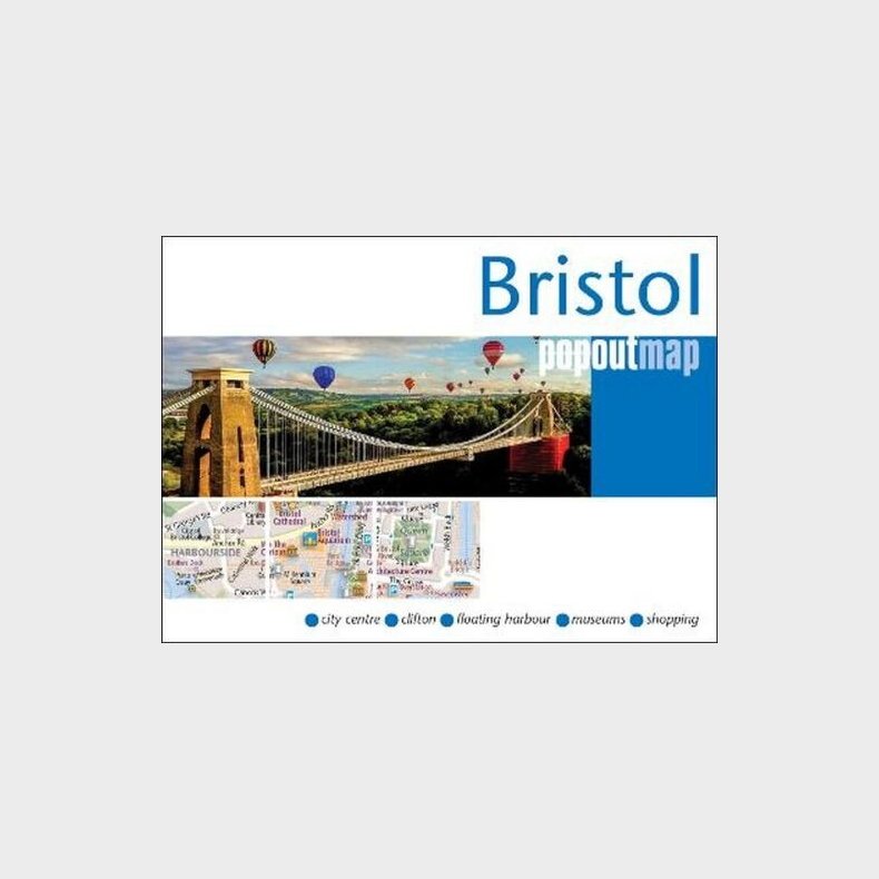 Bristol Popout Maps - Popout Map - English Book